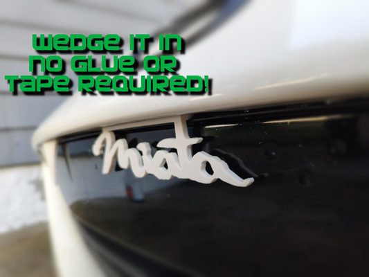 Classic Miata Logo OEM Grille Art